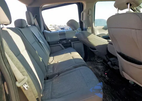 2018 Ford F150 Supercrew из США, поврежденный, VIN 1FTEW1E53JKC21371